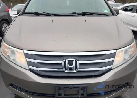 2012 Honda Odyssey Lx из США, поврежденный, VIN 5FNRL5H22CB091859